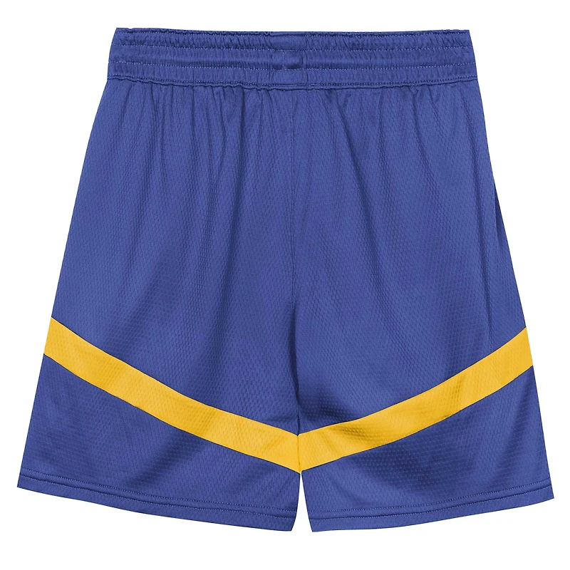 Ensemble débardeur et short en maille pour enfants d'âge préscolaire Royal Golden State Warriors