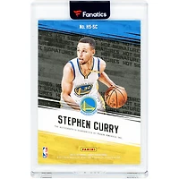 Carte autographiée Stephen Curry des Golden State Warriors 2017-18 Panini Hoops Hot Signatures #HS-SC
