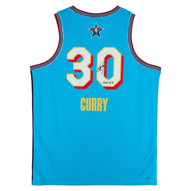 Stephen Curry Golden State Warriors Autographed 2025 NBA All-Star Game Jordan Brand Swingman Jersey - BAS