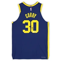 Maillot authentique Jordan Brand 2022-23 Statement Edition dédicacé par Stephen Curry Golden State Warriors avec patch de sponsor