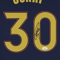 Stephen Curry Golden State Warriors Autographed Navy Nike 2020-21 City Edition Swingman Jersey