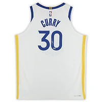 Stephen Curry Golden State Warriors Autographed White Nike Association Edition Authentic Jersey