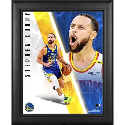 Stephen Curry Golden State Warriors Framed 13" x 16" Radiance Collage