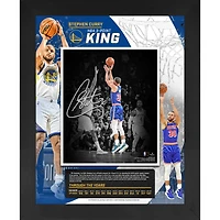 Stephen Curry Golden State Warriors Framed 16" x 20" NBA All-Time 3-Point Leader Floating Photo Collage
