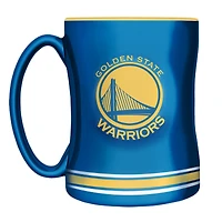 The Sports Vault Golden State Warriors - 14oz. Tasse sculptée