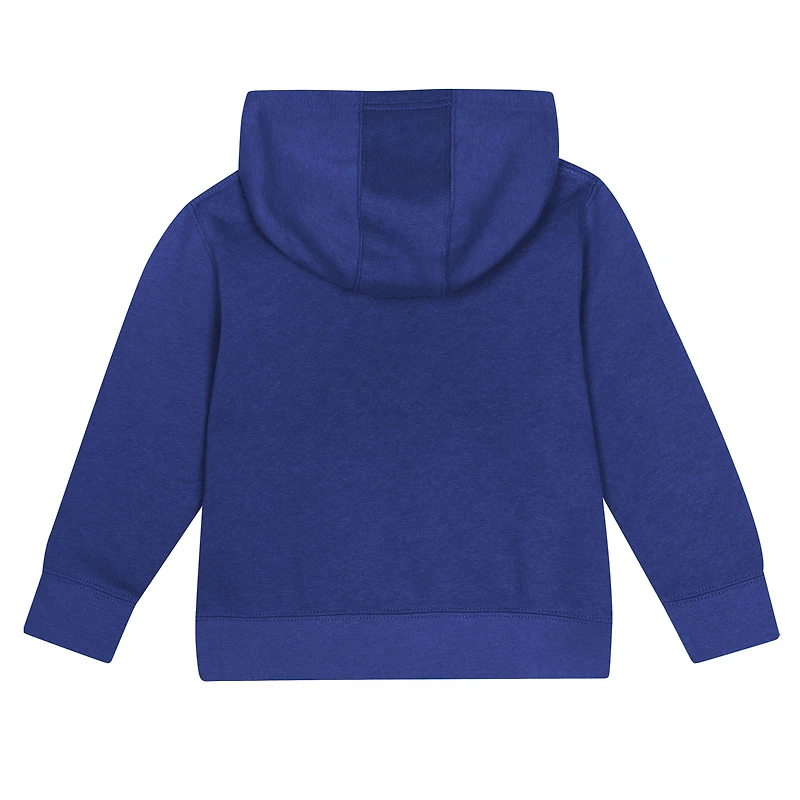 Ensemble 2 pièces Nike Royal Golden State Warriors Team Logo Club Fleece à capuche et pantalon de survêtement pour enfant