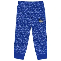 Ensemble sweat-shirt et pantalon en polaire Nothing But Net pour tout-petits Outerstuff Royal Golden State Warriors