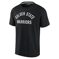 Unisex Fanatics Black Golden State Warriors Elements Super Soft Short Sleeve T-Shirt