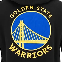Sweat à capuche unisexe FISLL x Benny Gold Black Golden State Warriors Statement Edition entièrement zippé