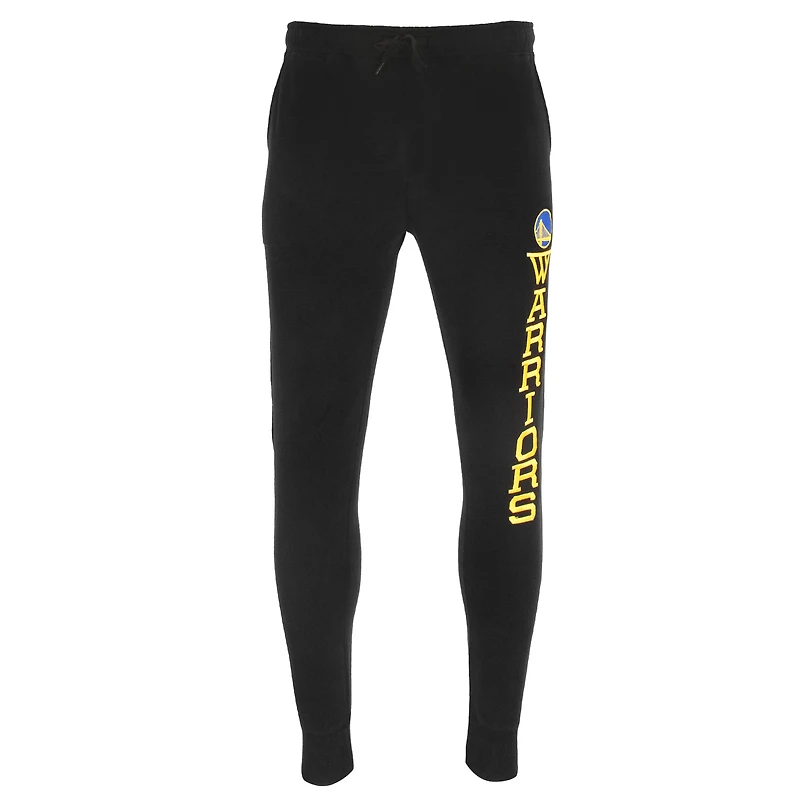 Pantalon de jogging unisexe FISLL x Benny Gold Black Golden State Warriors Statement Edition Midcourt