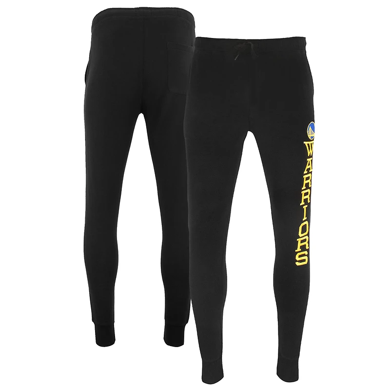 Pantalon de jogging unisexe FISLL x Benny Gold Black Golden State Warriors Statement Edition Midcourt