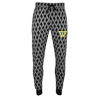 Unisex FISLL x Benny Gold Black Golden State Warriors Statement Edition Splash Net Jogger Pants