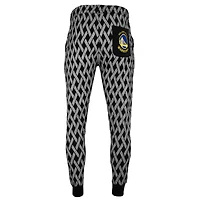 Unisex FISLL x Benny Gold Black Golden State Warriors Statement Edition Splash Net Jogger Pants