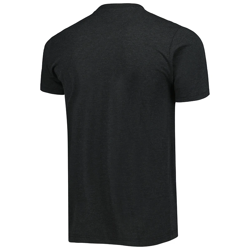 T-shirt à trois mélanges unisexe Homage Charcoal Golden State Warriors Hometown Hyper Local