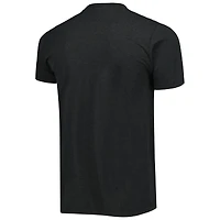T-shirt à trois mélanges unisexe Homage Charcoal Golden State Warriors Hometown Hyper Local