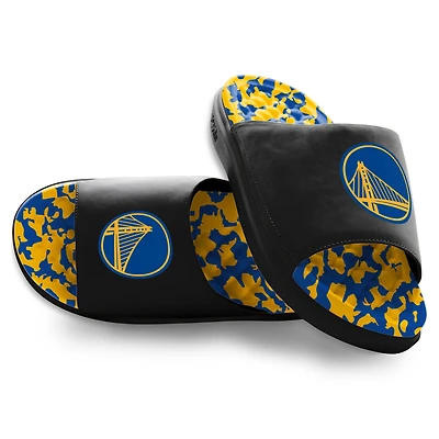 Sandales unisexes ISlide Golden State Warriors à motif multicolore