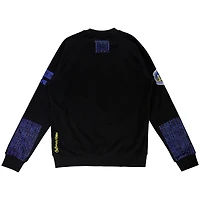 Unisex NBA x Two Hype  Black Golden State Warriors Culture & Hoops Heavyweight Pullover Sweatshirt