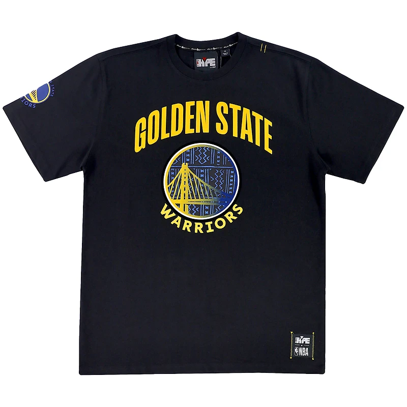 T-shirt unisexe NBA x Two Hype Black Golden State Warriors Culture & Hoops
