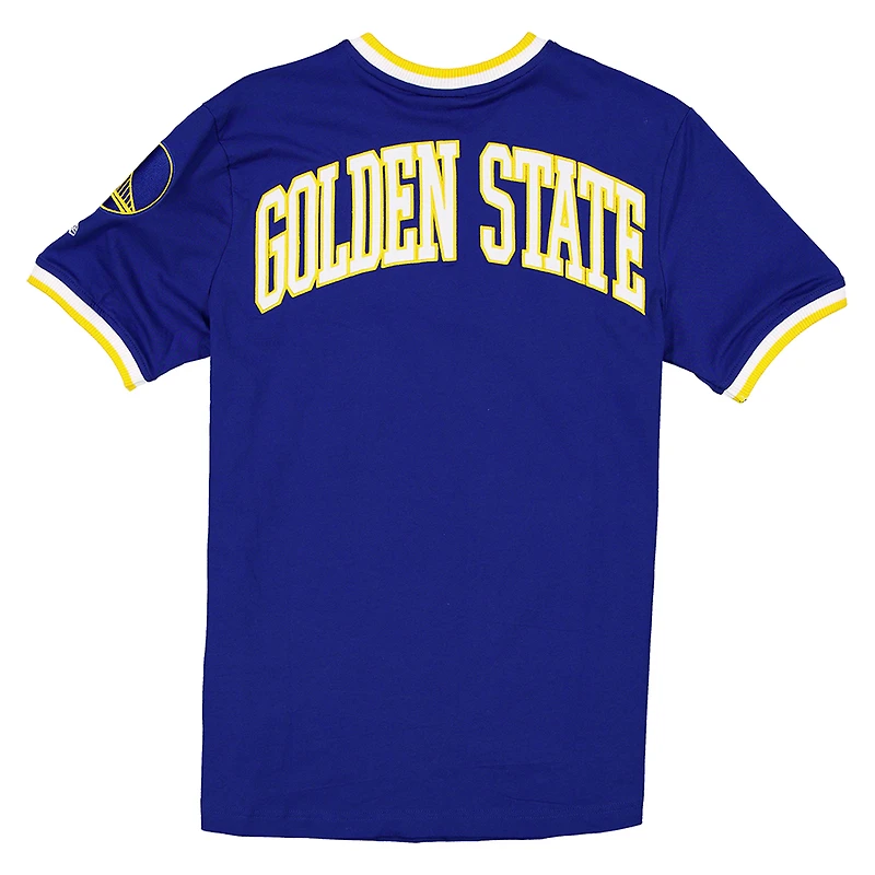 Maillot unisexe New Era Royal Golden State Warriors Sport Classics Capsule à col en V
