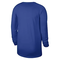 Unisex Nike Royal Golden State Warriors 2023/24 Legend On-Court Practice Long Sleeve T-Shirt