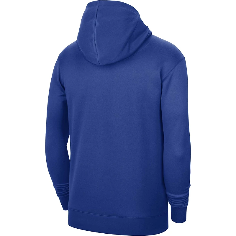 Sweat à capuche unisexe Nike Royal Golden State Warriors 2023/24 Spotlight On-Court Practice