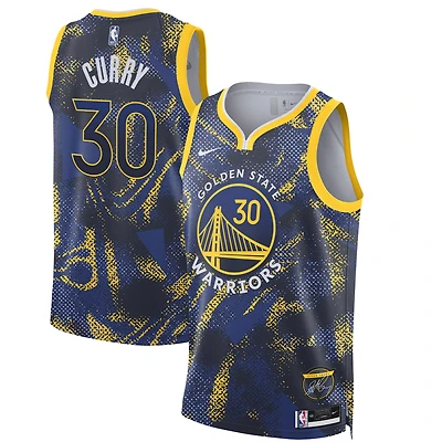 Maillot de joueur Nike Stephen Curry Royal Golden State Warriors 2025 Select Series Swingman