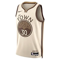 Unisex Nike Stephen Curry Tan Golden State Warriors 2025/26 Swingman Jersey - City Edition