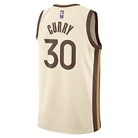 Unisex Nike Stephen Curry Tan Golden State Warriors 2025/26 Swingman Jersey - City Edition