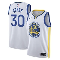 Unisex Nike Stephen Curry White Golden State Warriors Swingman Jersey - Association Edition