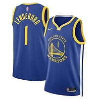 Unisex Nike Yaxel Lendeborg Royal Golden State Warriors Swingman Jersey - Icon Edition