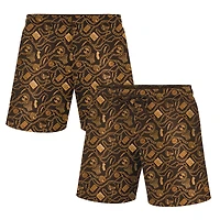 Unisex Oaklandish  Brown Golden State Warriors 2025/26 City Edition All Gold Forever Shorts
