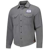 Chemise à manches longues unisexe Sportiqe Charcoal Golden State Warriors High Country Reeves boutons