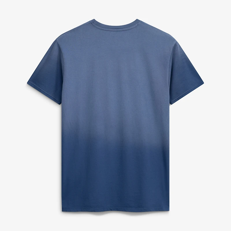 T-shirt unisexe Sportiqe Royal Golden State Warriors Bingham Sun-Fade