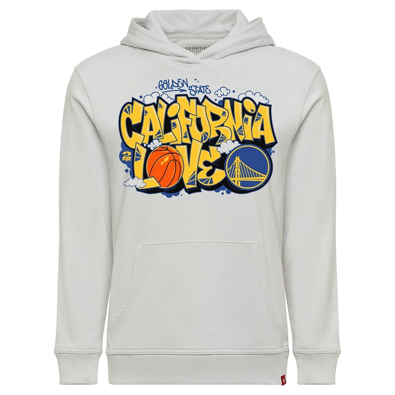 Unisex Sportiqe x 2PAC California Love Gray Golden State Warriors Drake Hoodie