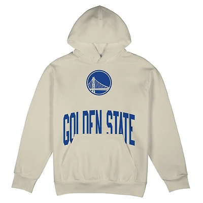 Unisex Stadium Essentials  Cream Golden State Warriors Surrender Hoodie