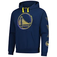 Sweat à capuche unisexe Stadium Essentials bleu marine des Golden State Warriors Elementized