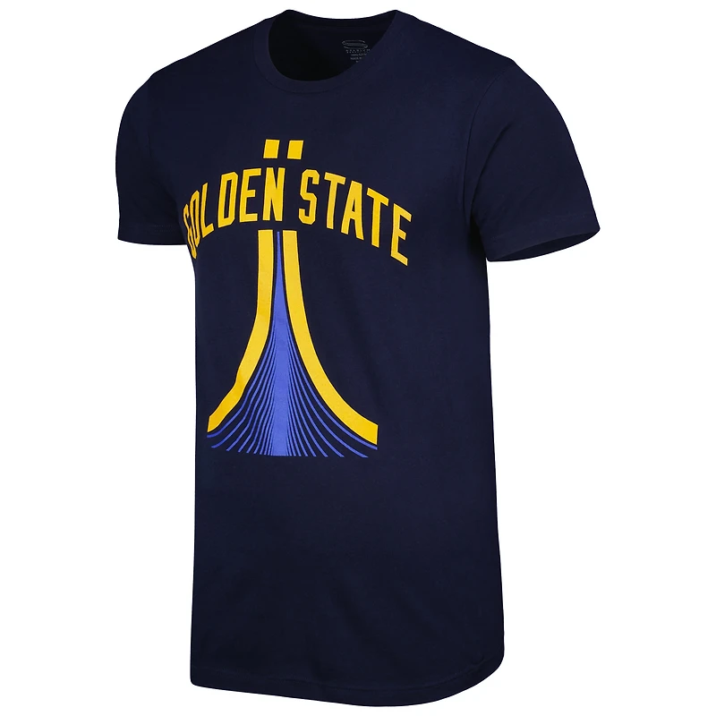 T-shirt unisexe Stadium Essentials bleu marine Golden State Warriors Landmark