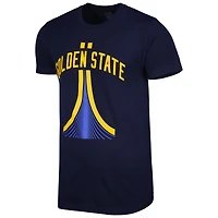 T-shirt unisexe Stadium Essentials bleu marine Golden State Warriors Landmark