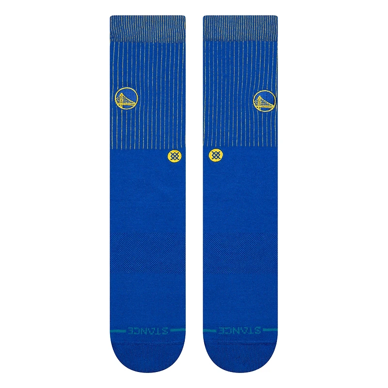 Chaussettes unisexes Stance Golden State Warriors avec badge