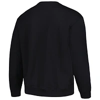 Sweat-shirt unisexe The Wild Collective Golden State Warriors Drip Pullover noir