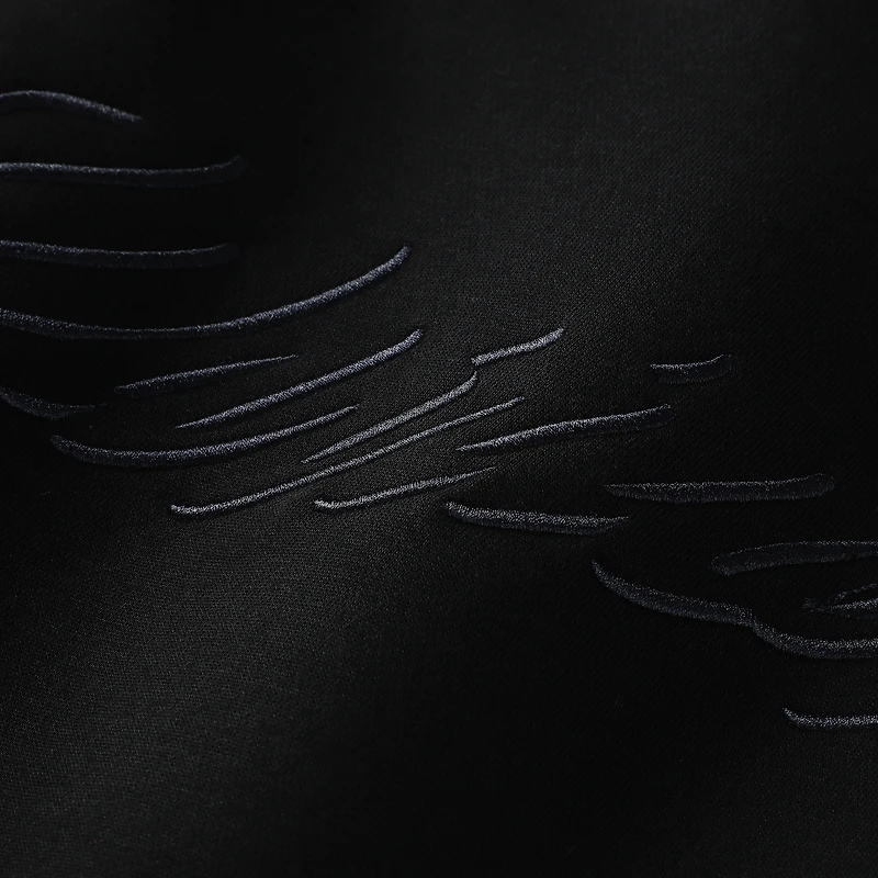 Unisex The Wild Collective Golden State Warriors Blackout Hoodie