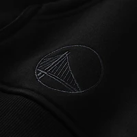 Sweat à capuche unisexe The Wild Collective Golden State Warriors Blackout