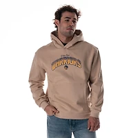 Unisex The Wild Collective  Tan Golden State Warriors Mantra Premium Hoodie