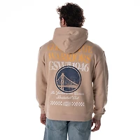 Unisex The Wild Collective  Tan Golden State Warriors Mantra Premium Hoodie