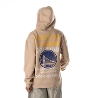 Unisex The Wild Collective  Tan Golden State Warriors Mantra Premium Hoodie
