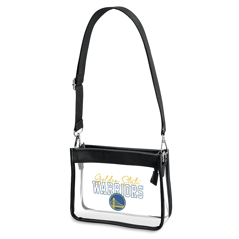 Mini sac bandoulière à chaîne en plastique WEAR by Erin Andrews des Golden State Warriors