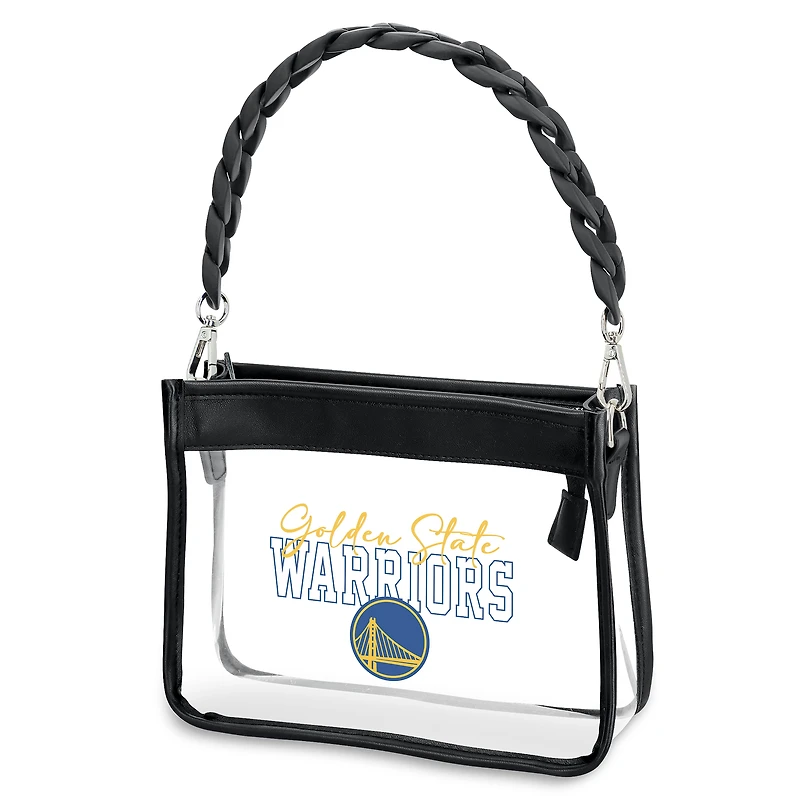 Mini sac bandoulière à chaîne en plastique WEAR by Erin Andrews des Golden State Warriors