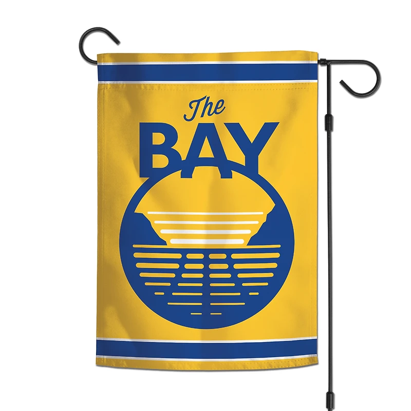 Drapeau de jardin double face WinCraft Golden State Warriors 12'' x 18''