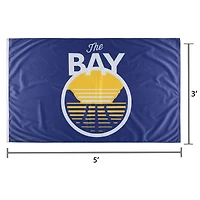 WinCraft Golden State Warriors 3' x 5' Drapeau de la Baie