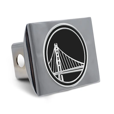 Cache-attelage en métal chromé de qualité supérieure WinCraft Golden State Warriors